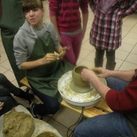 Zobacz w powiększeniu: Warsztaty garncarskie. 02.2011 r. (29)