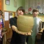 Obejrzyj galerię zdjęć: Warsztaty garncarskie. 02.2011 r.