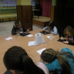 Obejrzyj galerię zdjęć: Ferie 2012 - Zajęcia plastyczne