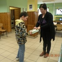 Zobacz w powiększeniu: Wręczenie nagród w konkursie ortograficznym i plastycznym (4)