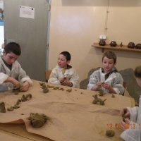 Zobacz w powiększeniu: Zajęcia garncarskie 2013 (20)