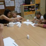 Obejrzyj galerię zdjęć: Wakacje 2014. Zajęcia kulinarne - pieczenie pizzy, malowanie na szkle